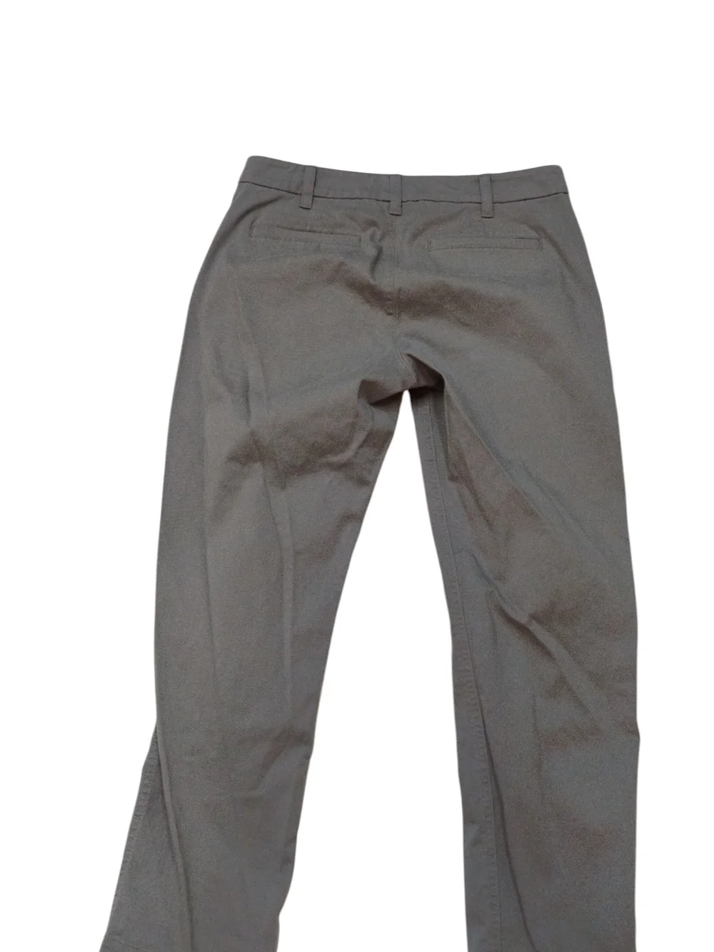 J. Crew Women's High Rise Girlfriend Light Gray Chino Pants SZ 4